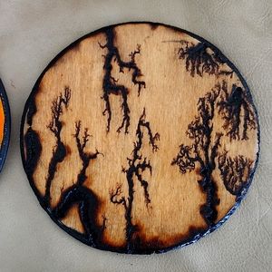 Very Unique GIFTS! Electric Art -- Round and Oval, many colors.